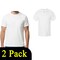 Gildan Ultra Cotton Pocket T-Shirt Craft Bundle, White Unisex Short Sleeve Crewneck Blanks for DIY Printing